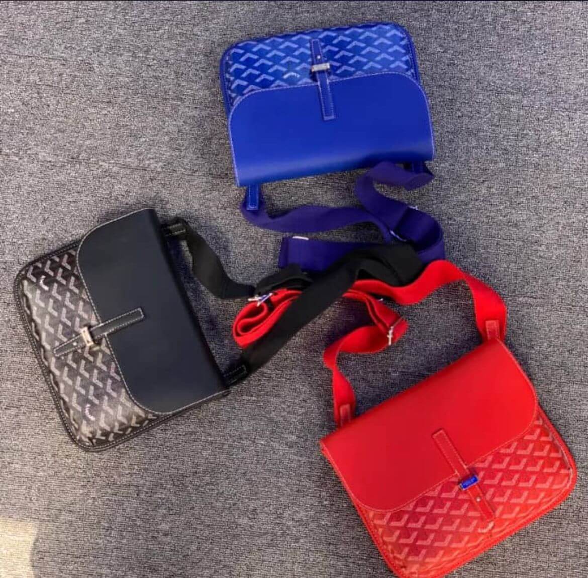 Monogram Flap Crossbody Shoulder Bag